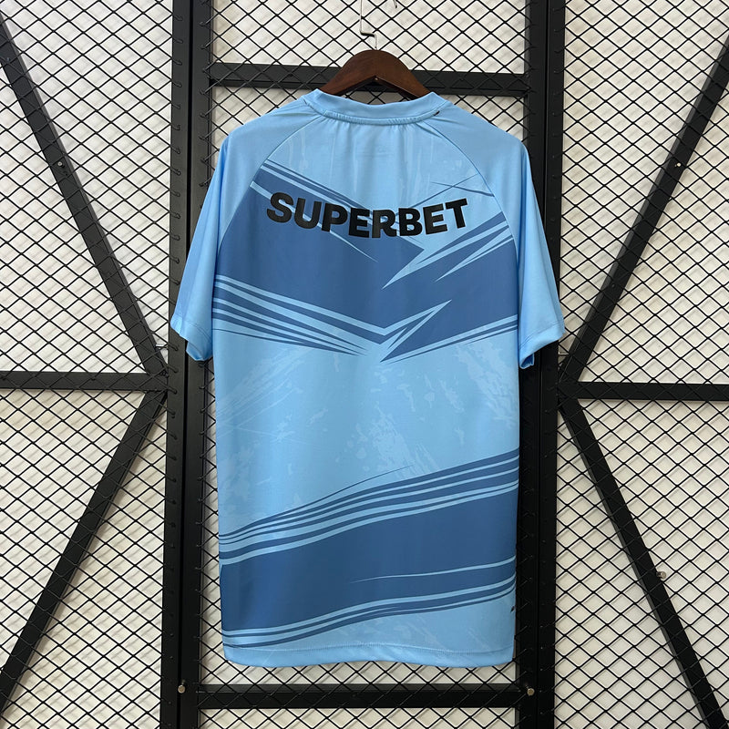 Camisa São Paulo Treino Azul 25/26 - NB Torcedor Masculina