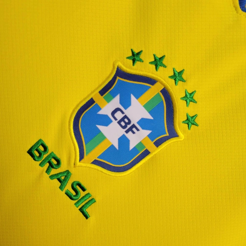 Camisa Brasil Home 25/26 - Versão Torcedor