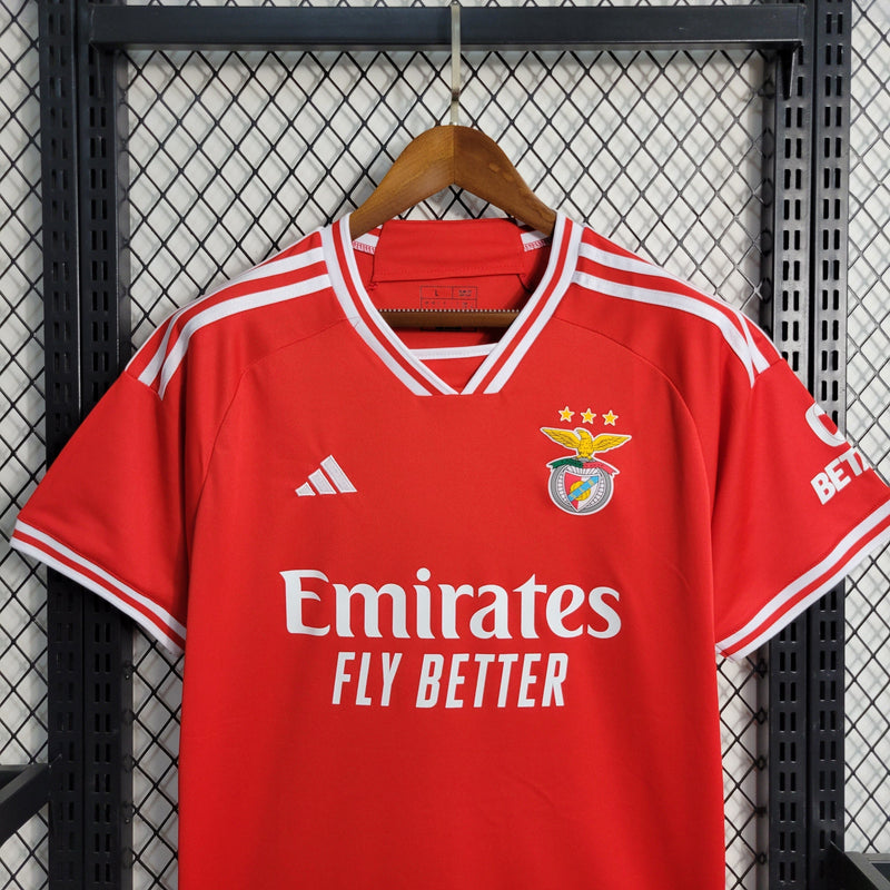 Camisa Benfica Home  23/24 - Adidas Torcedor Masculina