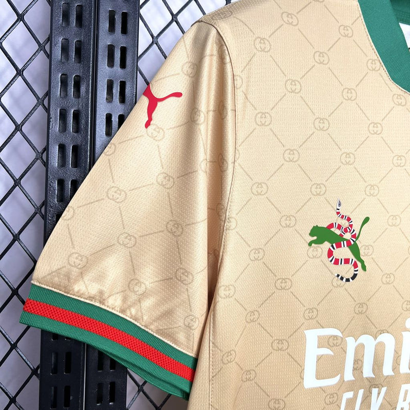 Camisa Milan Gucci Cobranded edition 24/25 - Puma Torcedor Masculina