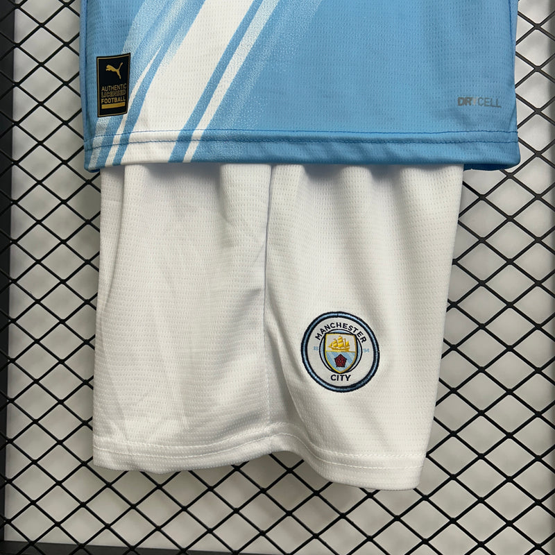Kit Infantil Manchester City Home 25/26
