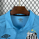 Camisa Santos Azul Home 25/26 - Umbro Torcedor Masculina