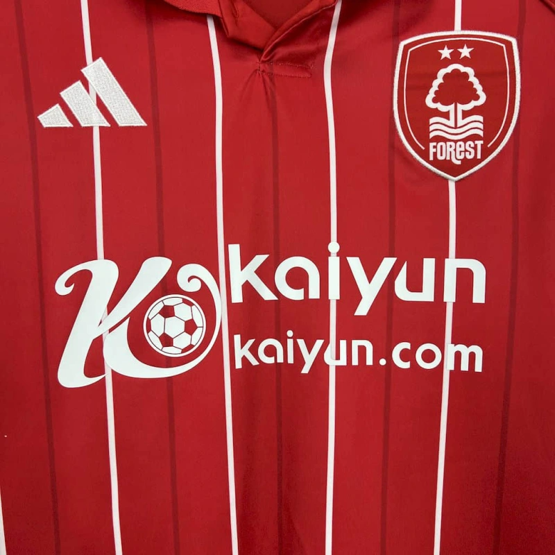 Camisa Nottingham Forest Home 25/26 - Versão Torcedor