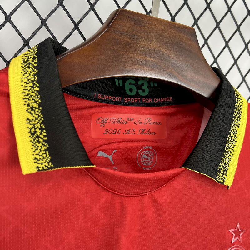 Camisa Milan Co-Branded Edition 25/26 - Torcedor Masculina