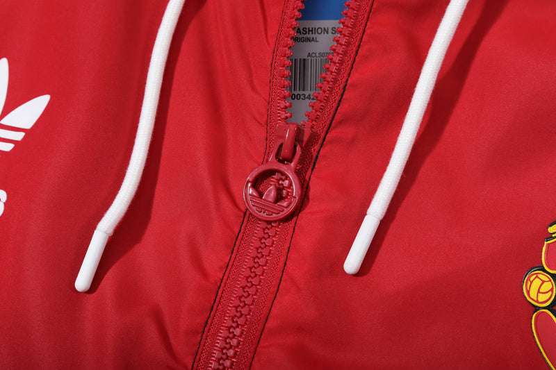 Blusa Manchester United Vermelha e Preta