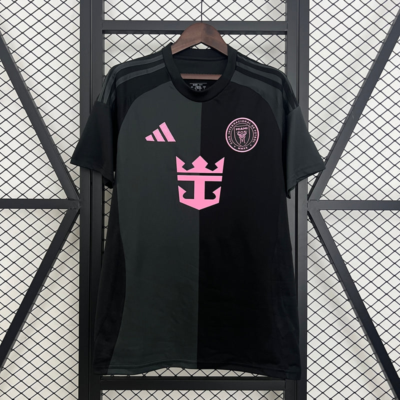 Camisa Inter Miami Away Preta 25/26 - Versão Torcedor