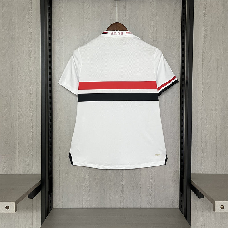 Camisa São Paulo Home Titular 23/24 - Feminina