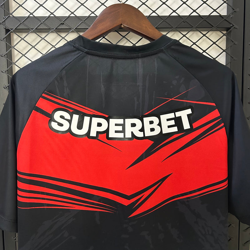 Camisa São Paulo Treino Preta 25/26 - NB Torcedor Masculina