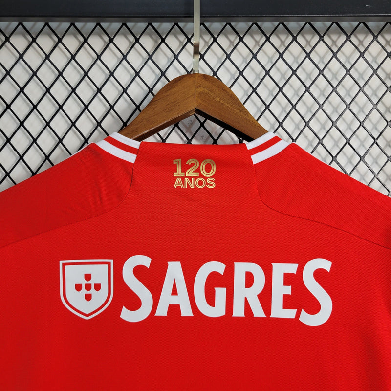 Camisa Benfica Home  23/24 - Adidas Torcedor Masculina