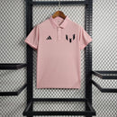 Camiseta Polo Casual Inter Miami Adidas - Rosa