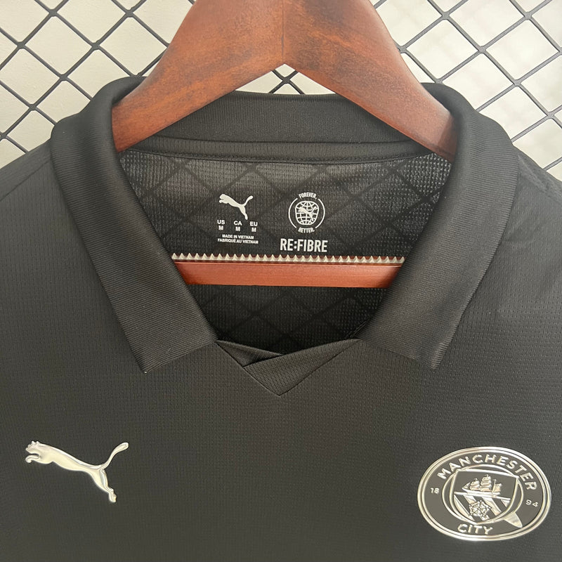 Camisa Manchester City Away Preta 25/26 - Puma Torcedor Masculina