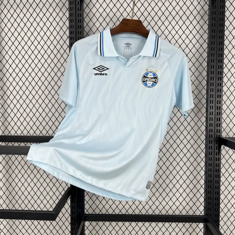 Camiseta Polo Casual Grêmio Umbro Azul