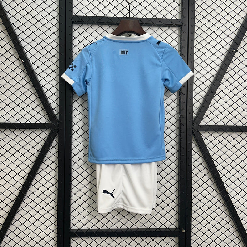 Kit Infantil Manchester City Home 25/26