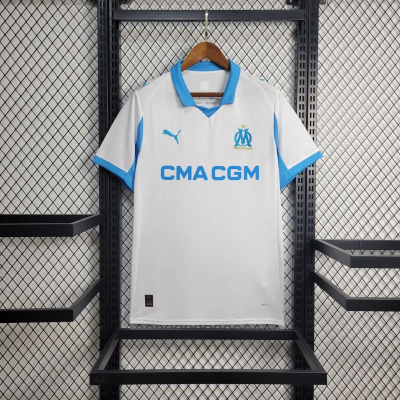 Camisa Olympique de Marseille Titular 25/26 - Versão Torcedor