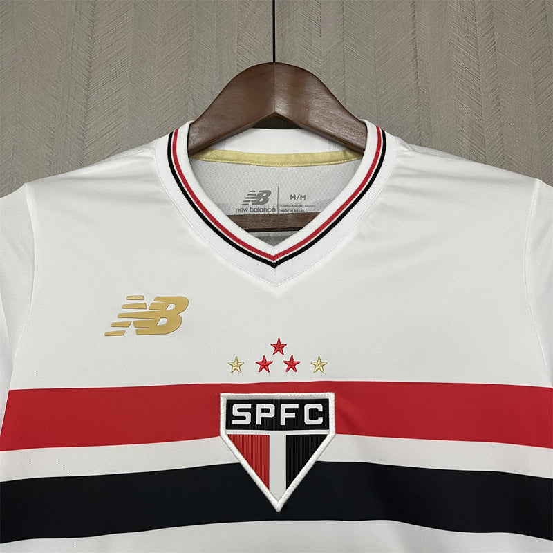 Camisa São Paulo Home Titular 23/24 - Feminina