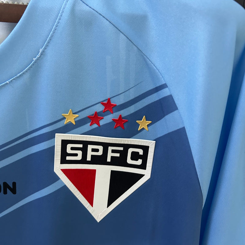 Camisa São Paulo Treino Azul 25/26 - NB Torcedor Masculina