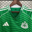 Camisa Newcastle Away 25/26 Verde - Versão Torcedor