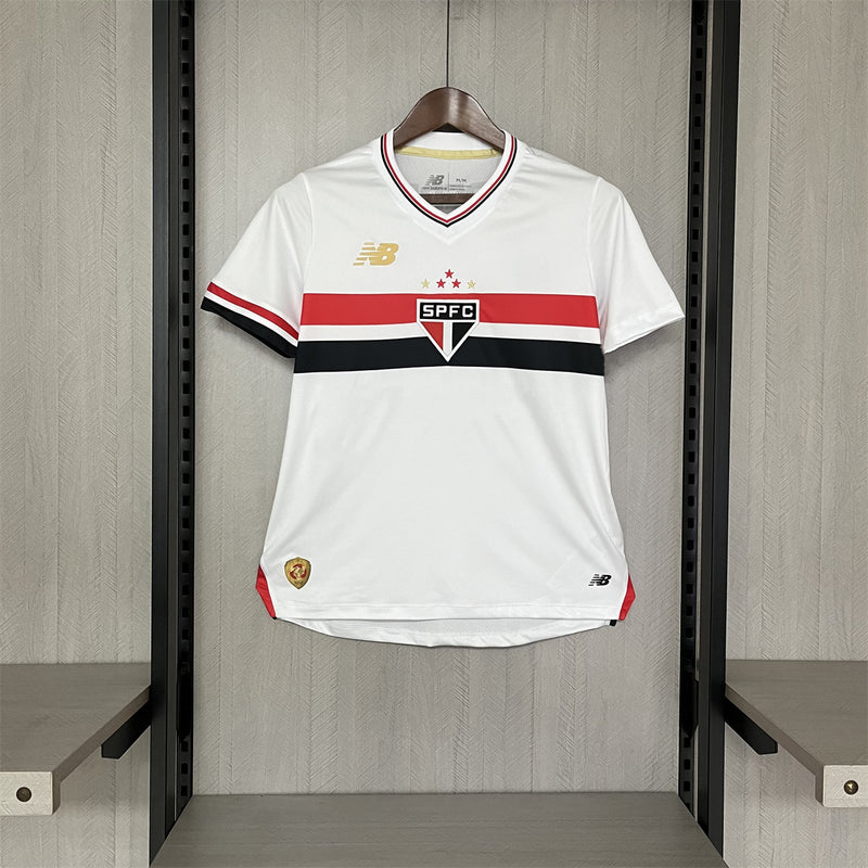Camisa São Paulo Home Titular 23/24 - Feminina