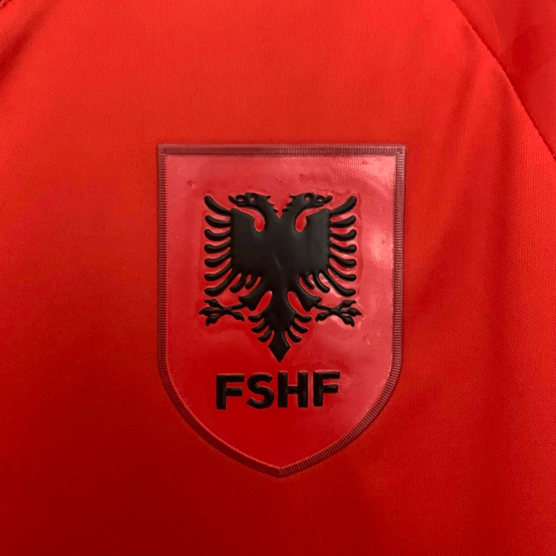 Camisa Albânia Titular 25/26 - Versão Torcedor