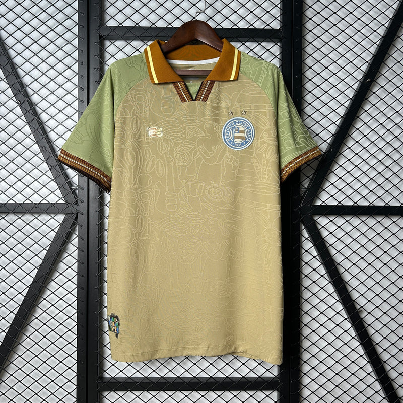 Camisa Bahia Bege 25/26 - Torcedor Masculina