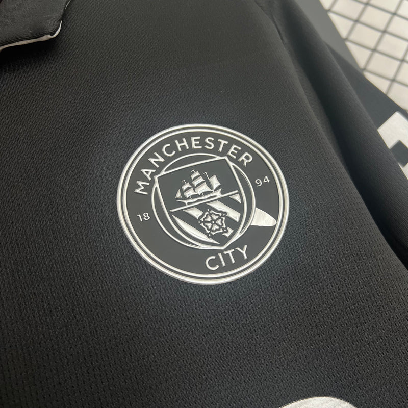 Camisa Manchester City Away Preta 25/26 - Puma Torcedor Masculina
