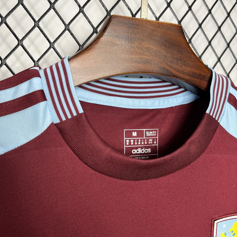 Camisa Aston Villa Villa Home 24/25 Castore Torcedor Masculina