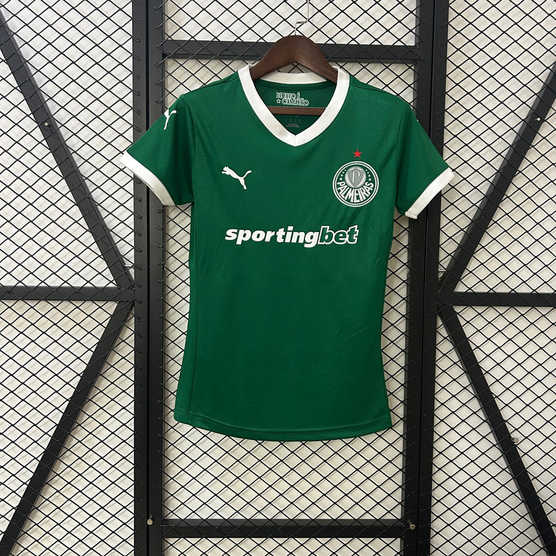 Camisa Palmeiras Home Titular 25/26 - Feminina