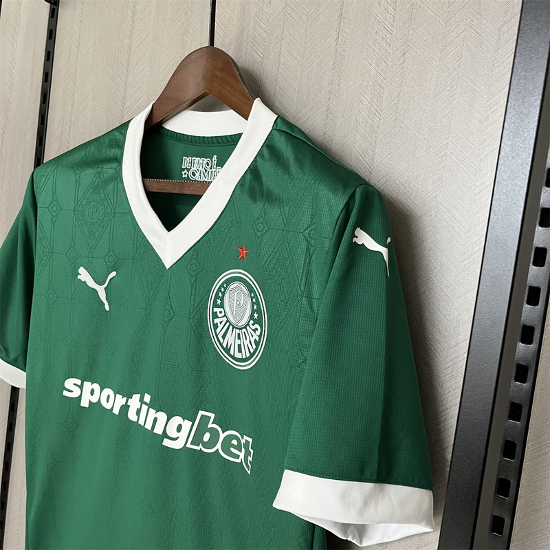 Camisa Palmeiras Home Puma 25/26 - Versão Torcedor
