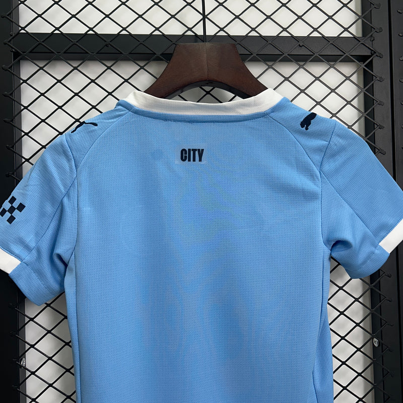 Kit Infantil Manchester City Home 25/26