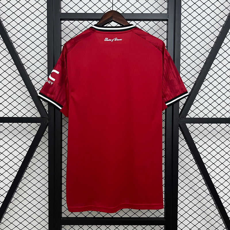 Camisa Manchester United Home 25/26 - Adidas Torcedor Masculina