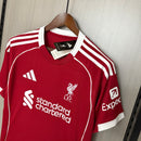 Camisa Liverpool Home 25/26 - Nike Torcedor Masculina