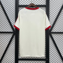 Camiseta Casual Comemorativa Flamengo Branca 25/26