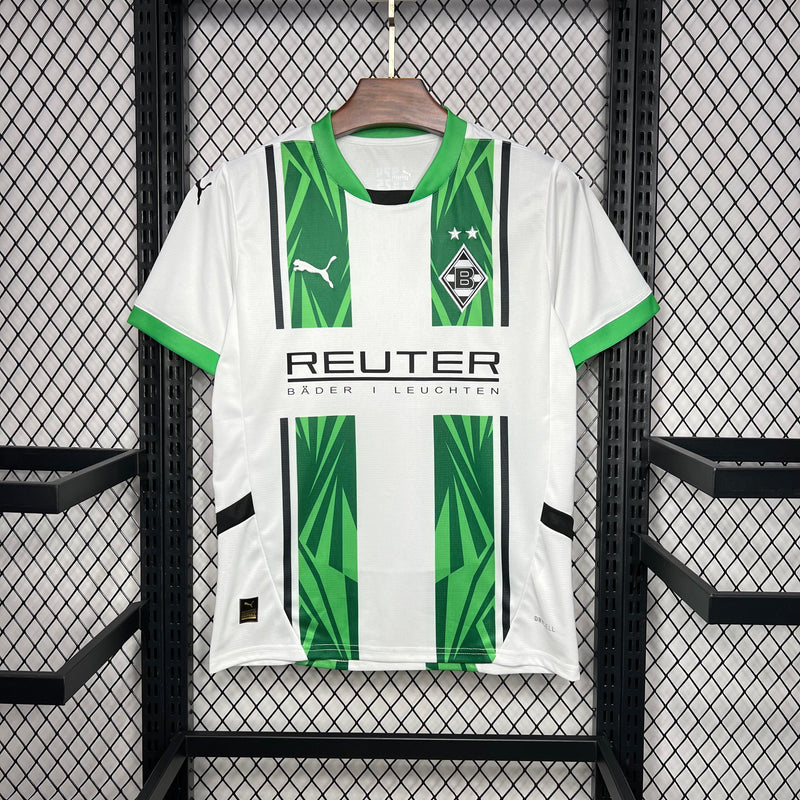 Camisa Borussia Monchengladbach Home 24/25 - Puma Torcedor Masculina