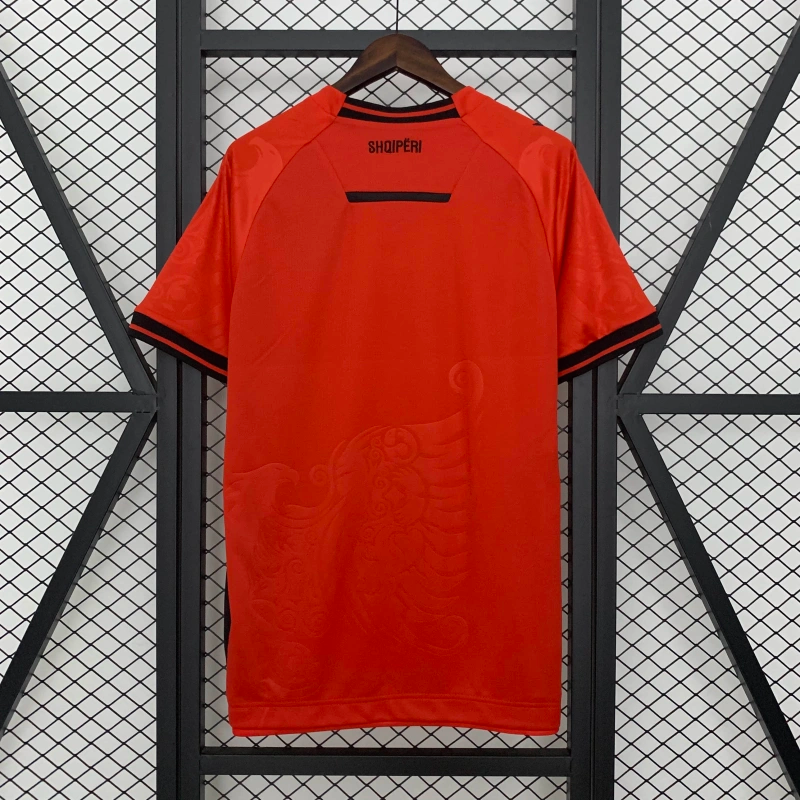 Camisa Albânia Titular 25/26 - Versão Torcedor