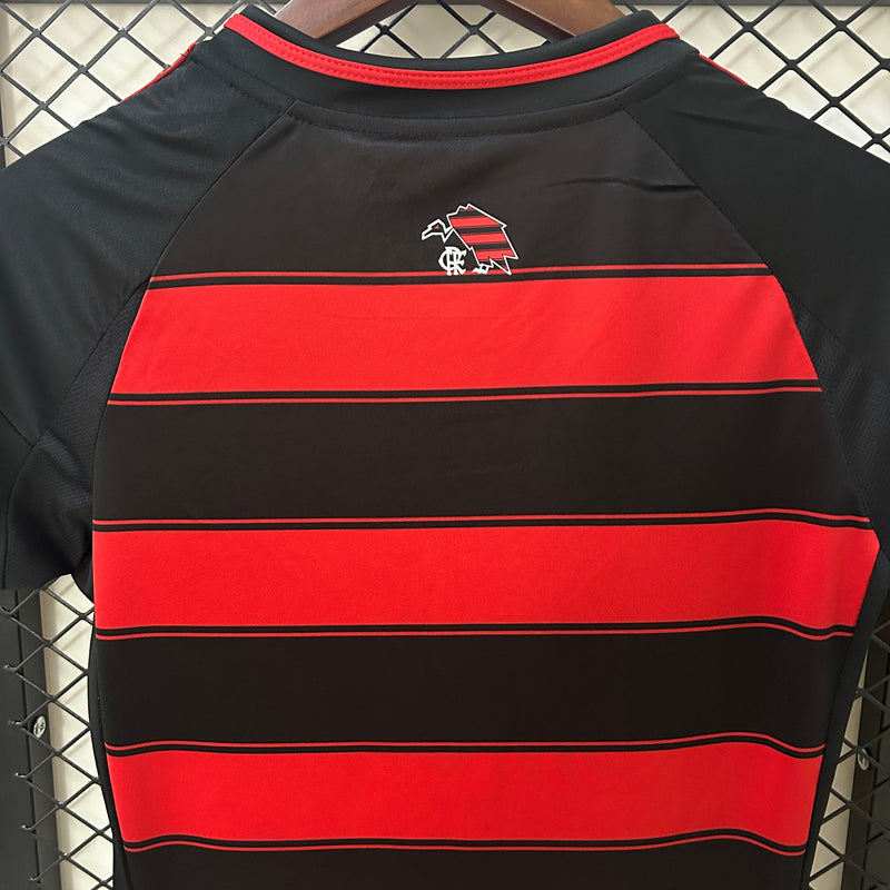 Camisa Flamengo Home Adidas Feminina 25/26 - Versão Torcedor