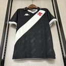 Camisa Vasco da Gama Preta Kappa 25/26 - Versão Torcedor