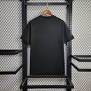 Camiseta Casual Comemorativa Pelé 1000 gols Santos - Preta