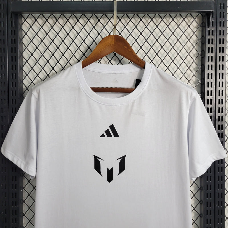 Camiseta Casual Inter Miami - Messi 10 - Adidas Branca