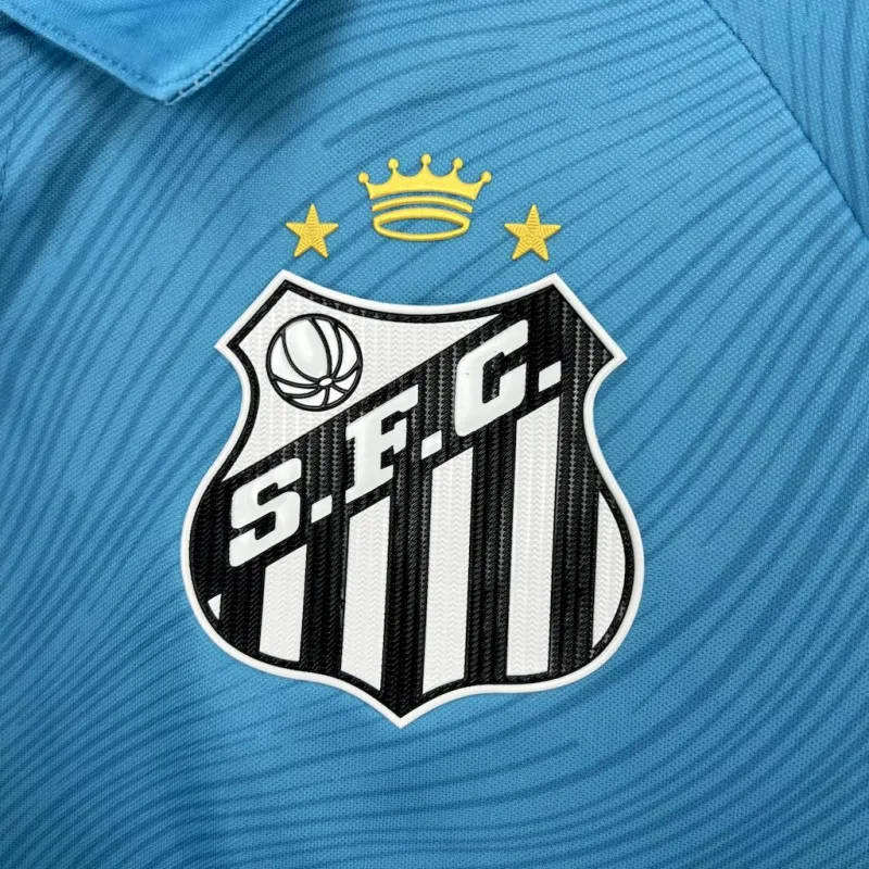 Camisa Santos Azul Home 25/26 - Umbro Torcedor Masculina