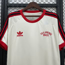 Camiseta Casual Comemorativa Flamengo Branca 25/26