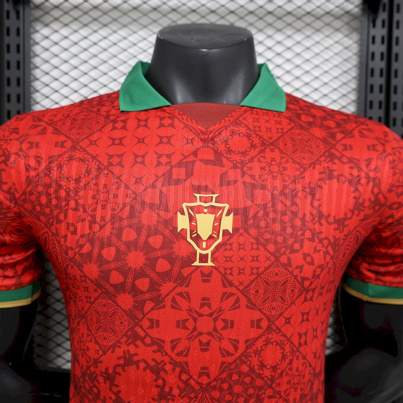Camisa Portugal Red Edição Especial 24/25 - Versão Jogador