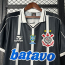 Camisa Topper Batavo Retro Corinthians 99/00 Preta