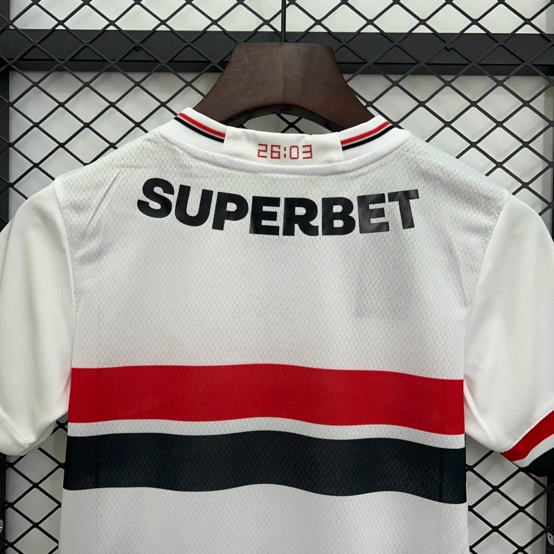 Kit Infantil São Paulo Titular 25/26
