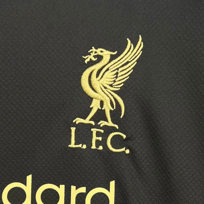 Camisa Liverpool Preta 25/26 - Nike Torcedor Masculina