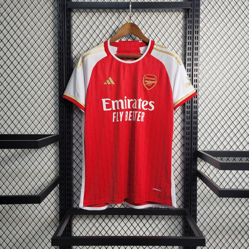 Camisa Arsenal Home 23/24 - Adidas Torcedor Masculina
