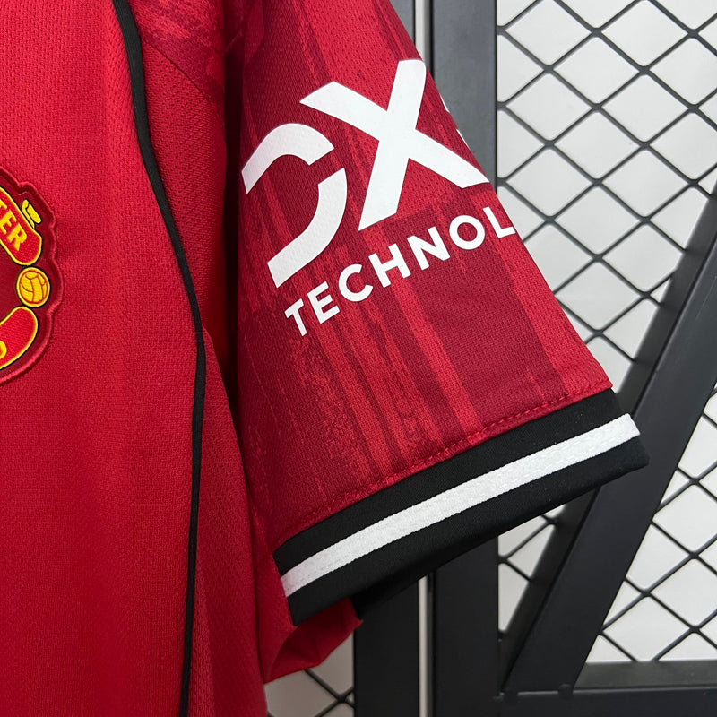 Camisa Manchester United Home 25/26 - Adidas Torcedor Masculina