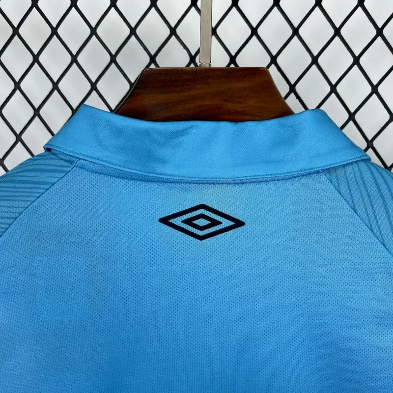 Camisa Santos Azul Home 25/26 - Umbro Torcedor Masculina