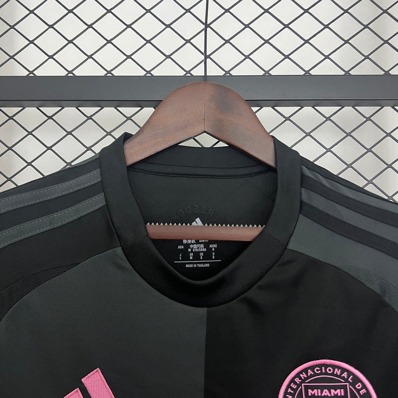 Camisa Inter Miami Away Preta 25/26 - Versão Torcedor