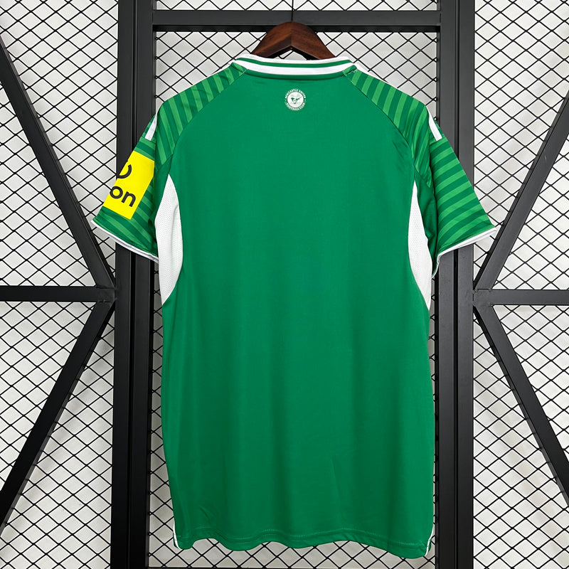 Camisa Newcastle Away 25/26 Verde - Versão Torcedor