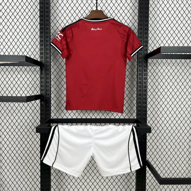Kit Infantil Manchester United Titular 25/26